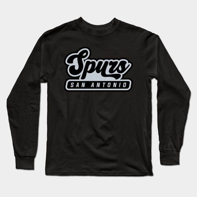 San Antonio Spurs 01 Long Sleeve T-Shirt by Karambol